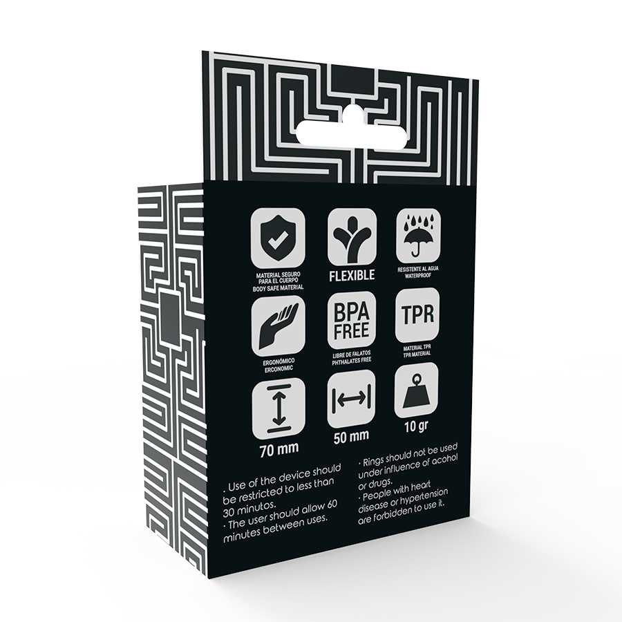 ADDICTED TOYS - POTENZ - PÉNIS C-RING CLAIR – Image 6