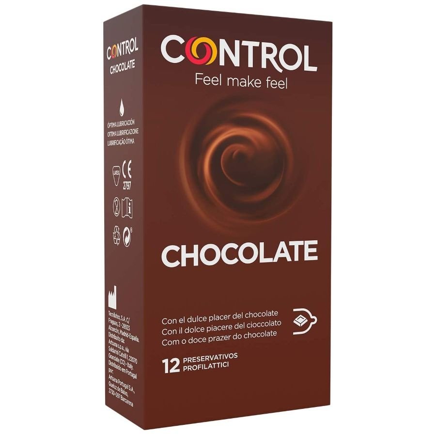 Control - Adapta Chocolate Condoms 12 Units | SexDelice