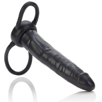 <h3>CalExotics - Harnais d'extension pour double pénétration Noir</h3>