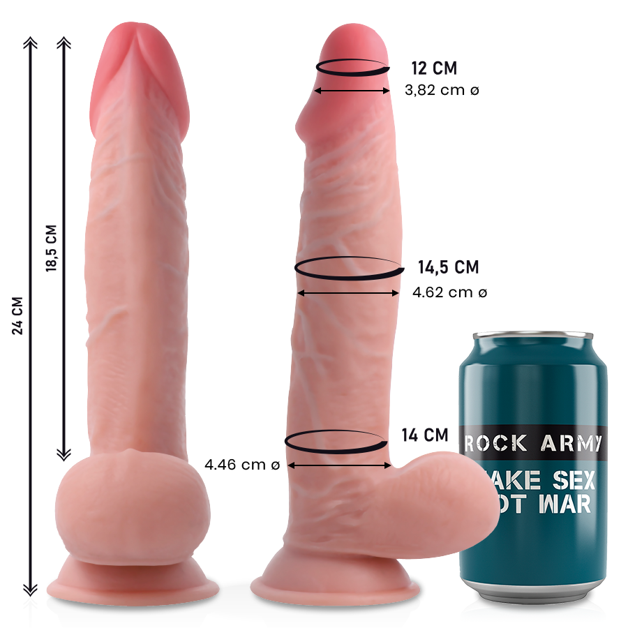 ROCKARMY - SHERMAN ROCKARMY DOUBLE DENSITÉ 24 CM -O- 4.62 CM – Image 4