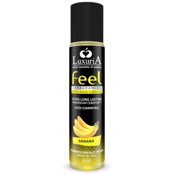 Intimateline - Luxuria Lubrifiant Base D'Eau Feel Banane 60 ML | SexDelice