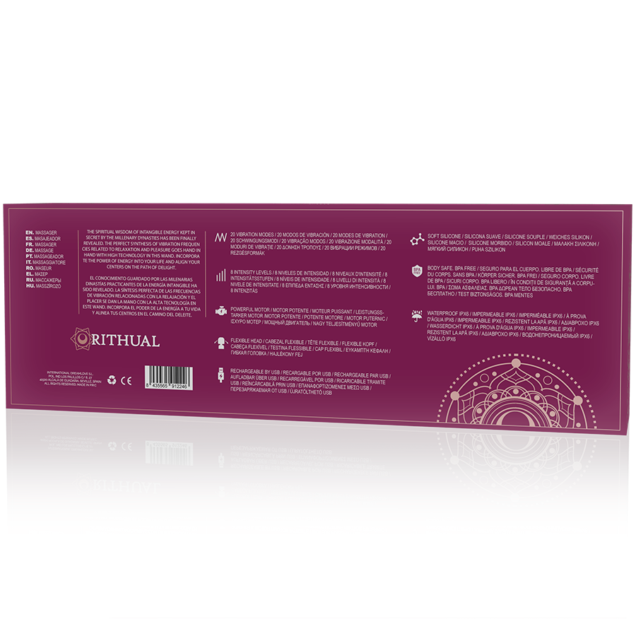 RITHUAL - BAGUETTE AKASHA PUISSANTE RECHARGEABLE 2.0 ORCHIDÉE – Image 7