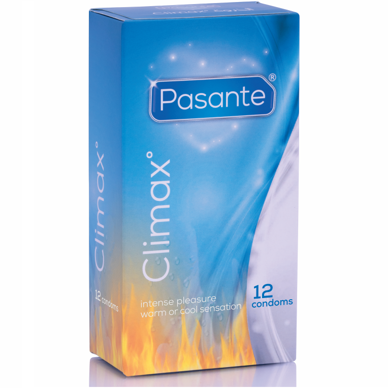 <h3>Pasante Climax - 6 effets chauds + 6 effets froids - Boîte de 12 unités</h3>