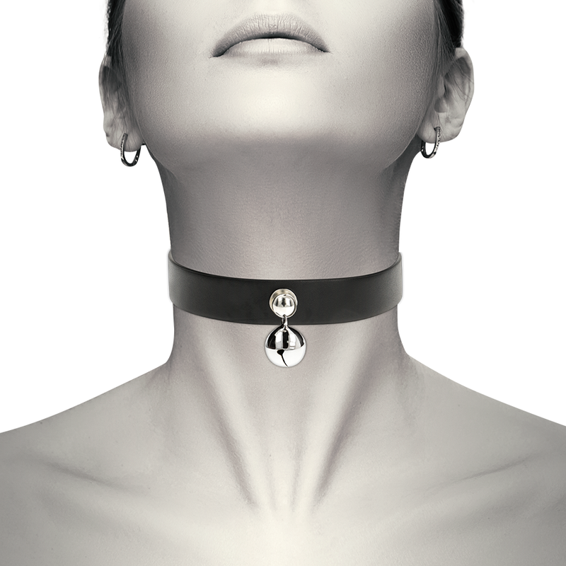 Coquette Chic Desire - Collier En Cuir Vegan Femme Hochet Accessoire | SexDelice – Image 3