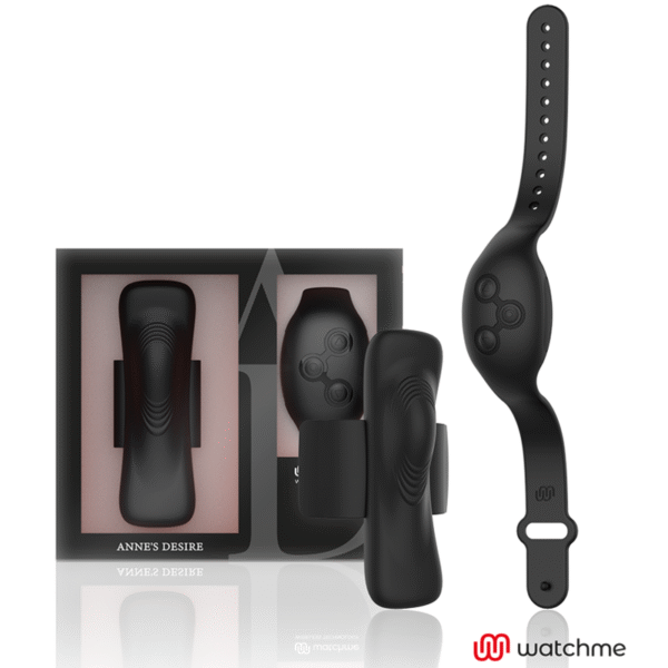 Anne'S Desire - Panty Pleasure Technologie Sans Fil Watchme Noir | SexDelice