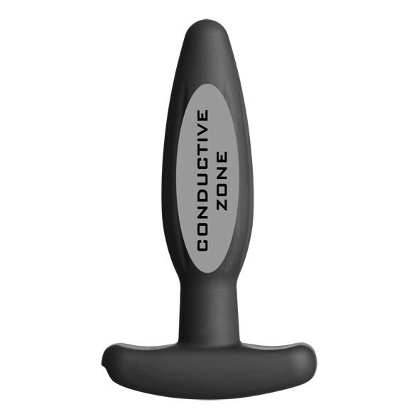ELECTRASTIM - SILICONE NOIR ROCKER ANAL PLUG PETIT – Image 3