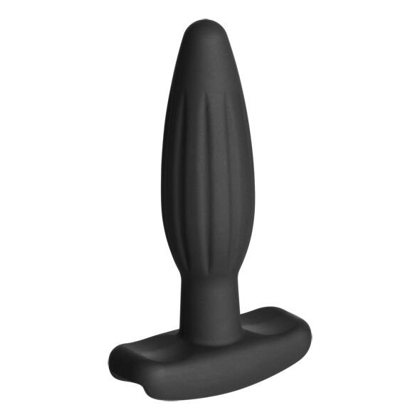 ELECTRASTIM - SILICONE NOIR ROCKER ANAL PLUG PETIT – Image 4