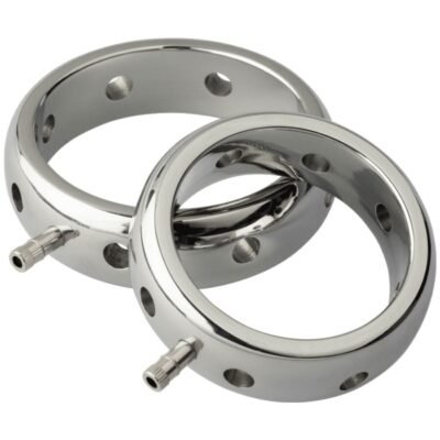 ELECTRASTIM - ANNEAU PÉNIS ÉLECTROMAGNÉTIQUE PRESTIGE EN MÉTAL 46 MM