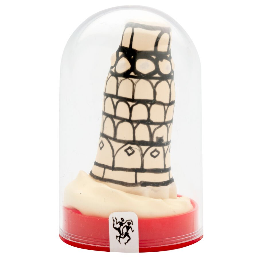 Condomerie - Préservatifs Fantaisie Peints À La Main Tour De Pise | SexDelice