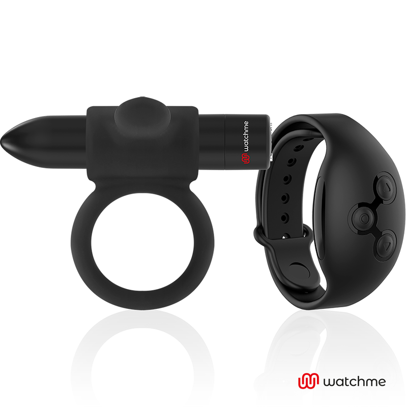 Black&silver - Cockring À Télécommande Cameron Watchme | SexDelice – Image 2