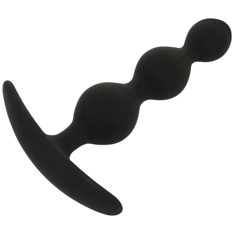 Black&silver - Chaîne À Billes Anal Rupert 10 CM | SexDelice – Image 2