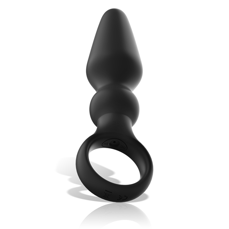 Black&silver - Puissant Plug Anal En Silicone Ozzy | SexDelice – Image 2
