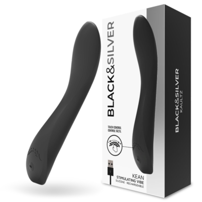 Black&silver - Commande Tactile Du Vibrateur Kean | SexDelice