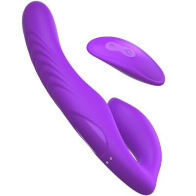 Fantasy For Her - Vibrateur Double Pénétration Télécommande 9 Niveaux Violets | SexDelice