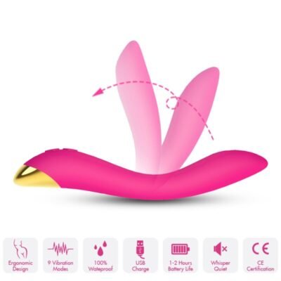 Armony - Vibrateur Flamingo Multiposition Fuchsia | SexDelice