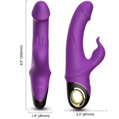 Armony - Meteror Dildo Vibrateur Lapin Violet | SexDelice