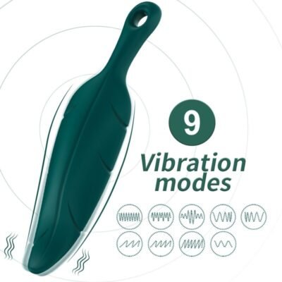 Armony - Stimulateur & Vibrateur Vert Feuille | SexDelice