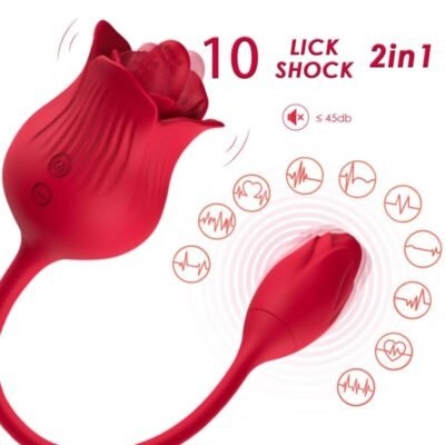 Armony - Vibrateur Rose Con Cola Rouge | SexDelice