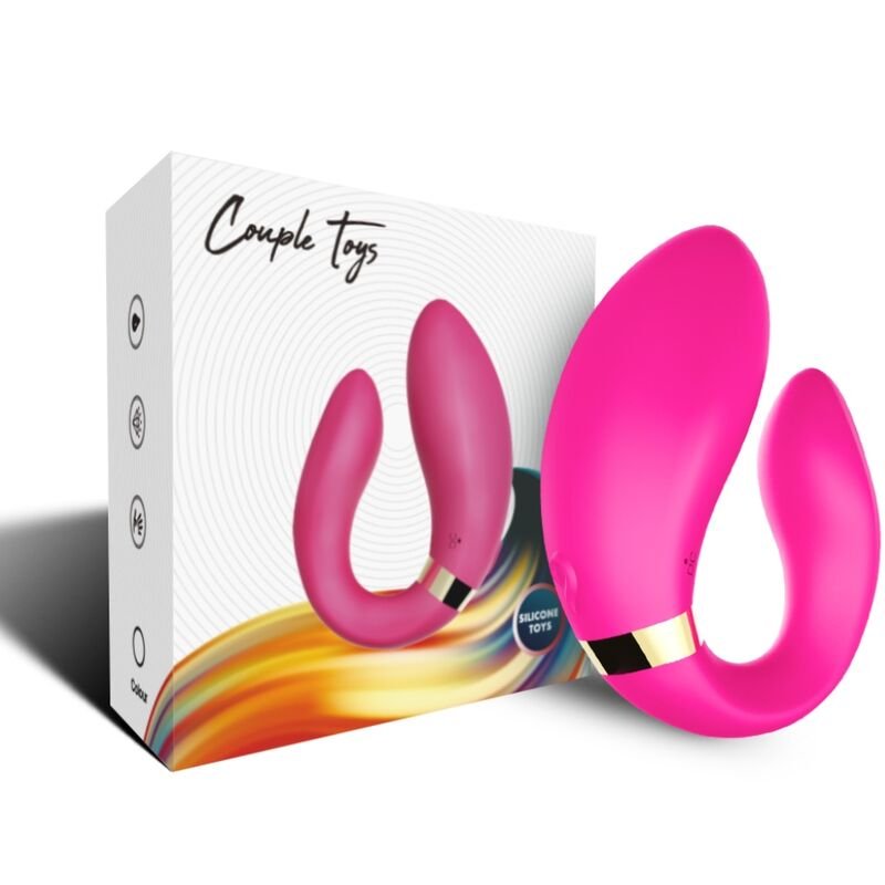 Armony - Vibrateur Croissant Pour Couples Télécommande Fuchsia | SexDelice – Image 4
