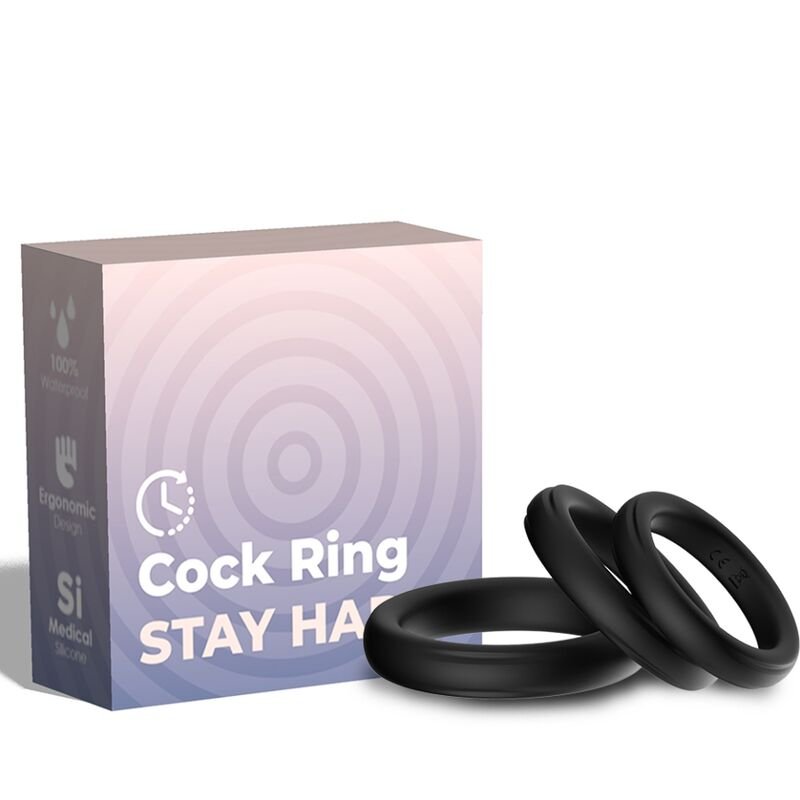 Armony - Triple Bague Silicone Lumineuse | SexDelice