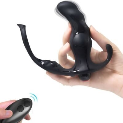 Armony - Knight Vibrateur Anal Prostate & Anneau Télécommande Noir | SexDelice