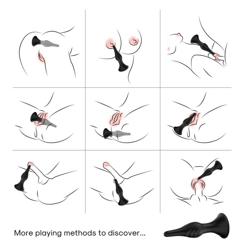 Armony - Vibrateur & Plug Anal Télécommande Noir | SexDelice – Image 2