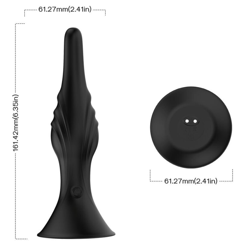 Armony - Vibrateur & Plug Anal Télécommande Noir | SexDelice – Image 3