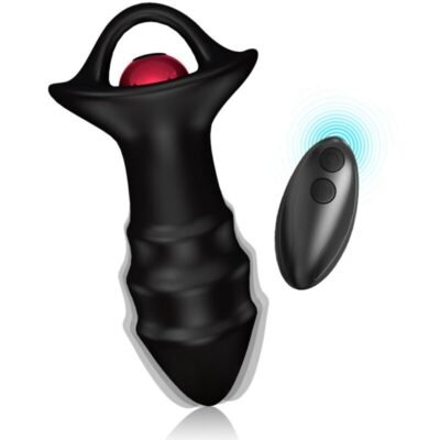 Armony - Vibrateur Doigts Kylin Et Télécommande De Plug Anal Noir | SexDelice