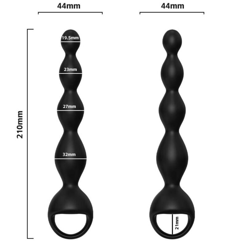Armony - Plug Anal Vibrateur Doigt Noir | SexDelice – Image 3