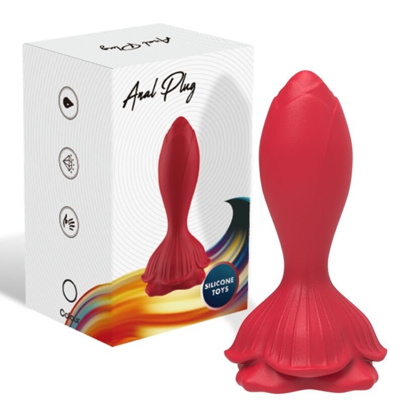 Armony - Vibrateur Rose & Plug Anal Petite Télécommande Rouge | SexDelice – Image 5