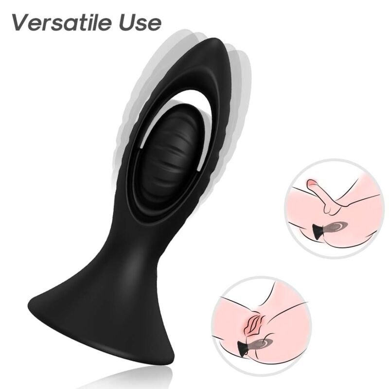 Armony - Vibrateur & Plug Anal Silicone Noir | SexDelice – Image 2