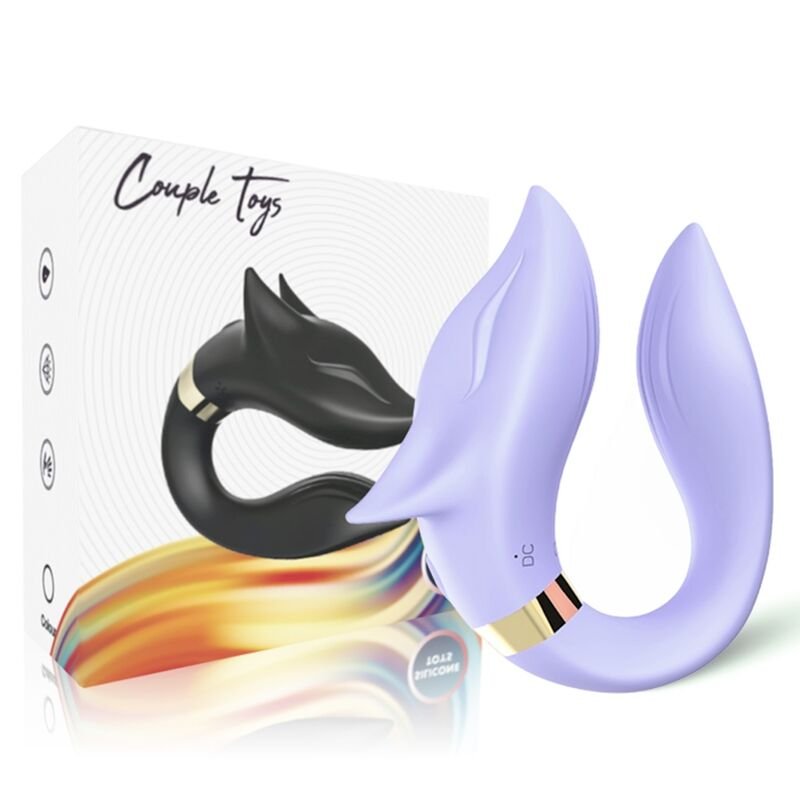 Armony - Vibrateur Fox Pour Couples Télécommande Violet | SexDelice – Image 4