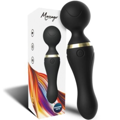 Armony - Freeza Massager & Vibrateur Tête Super Flexible Noir | SexDelice