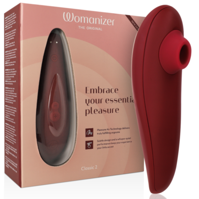 Womanizer - Stimulateur Clitoral Classic 2 Bordeaux | SexDelice