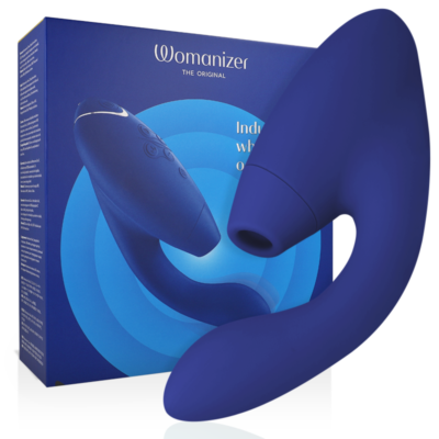 Womanizer - Duo 2 Stimulateur Bleu | SexDelice