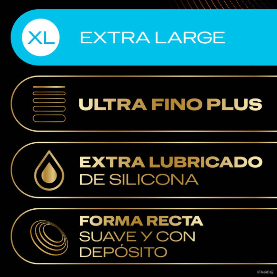 Durex - Connexion Totale XL Ultra Fine Plus Sans Latex 10 Unités | SexDelice – Image 3