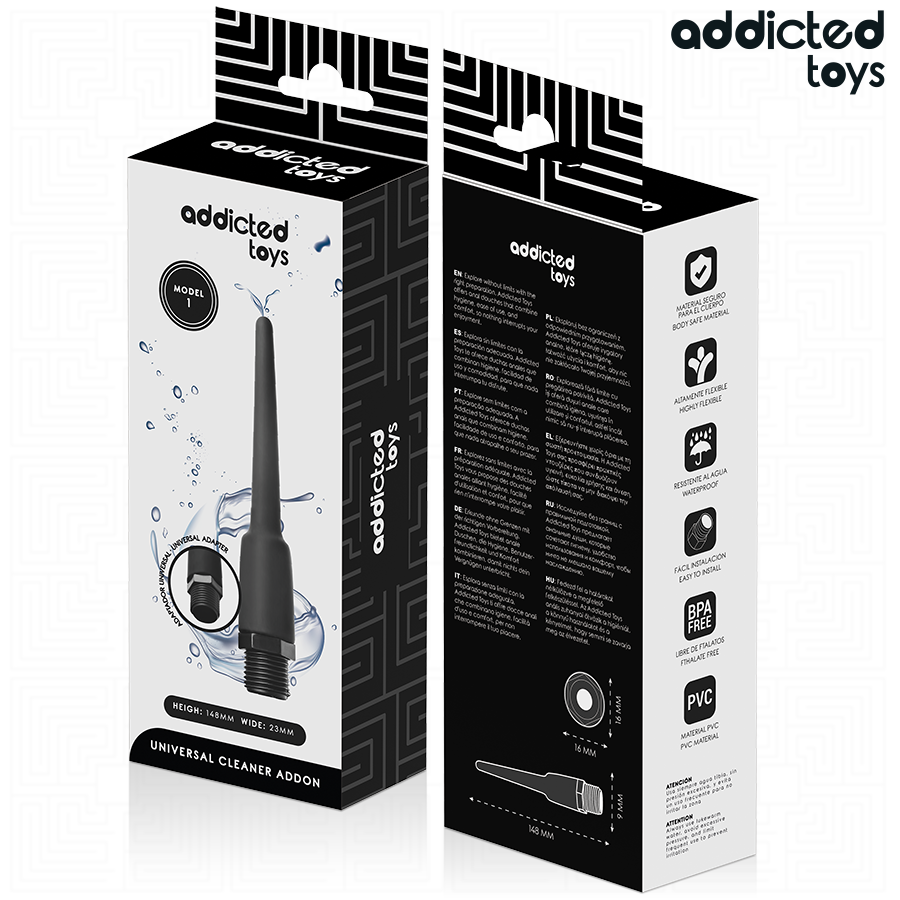 Addicted Toys - Nettoyant Anal Avec Adaptateur Universel Modèle 1 | SexDelice – Image 7