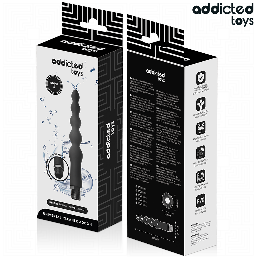 Addicted Toys - Nettoyeur Anal Avec Adaptateur Universel Modèle 5 | SexDelice – Image 7