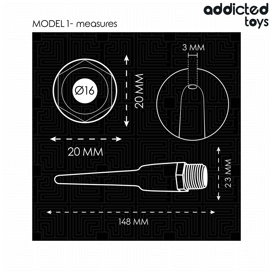 Addicted Toys - Nettoyant Anal Avec Adaptateur Universel Modèle 1 | SexDelice – Image 5