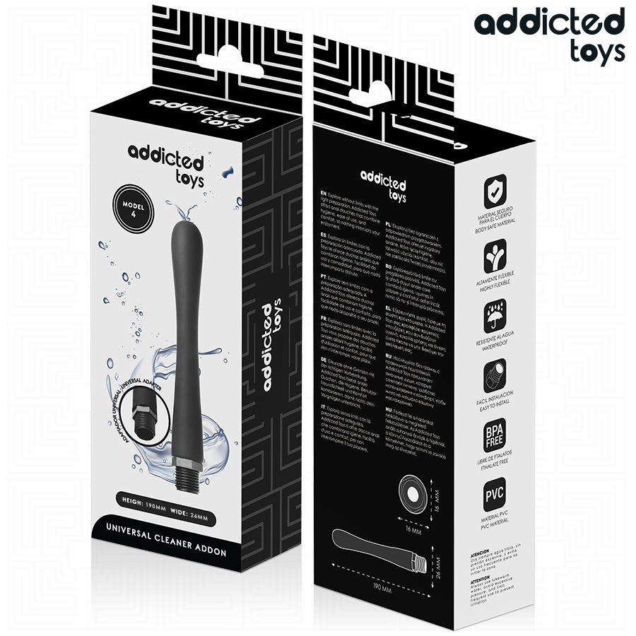 Addicted Toys - Nettoyeur Anal Avec Adaptateur Universel Modèle 4 | SexDelice – Image 7