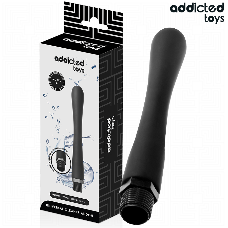 Addicted Toys - Nettoyeur Anal Avec Adaptateur Universel Modèle 4 | SexDelice