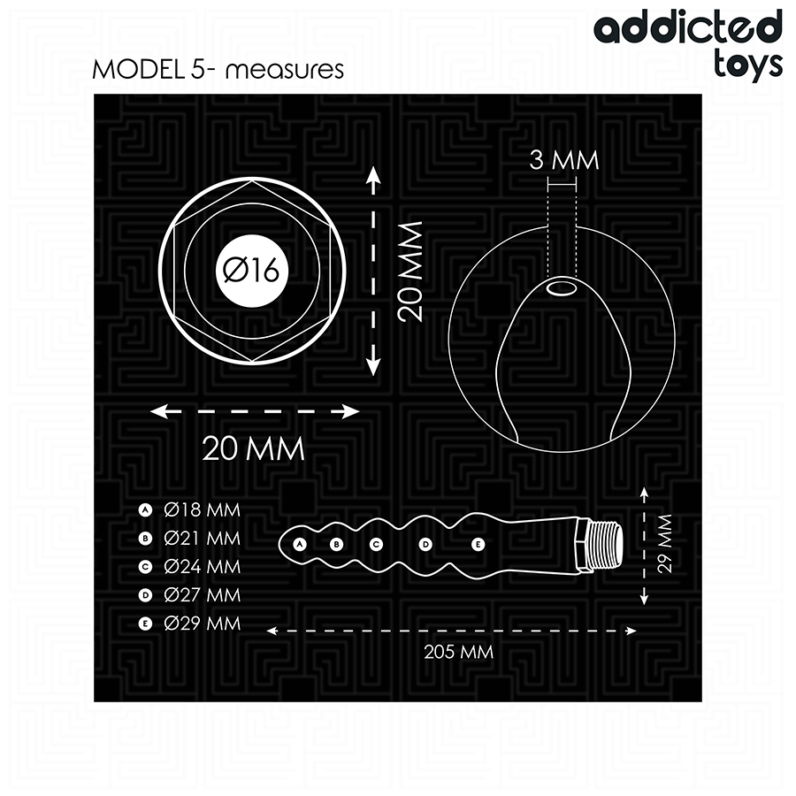 Addicted Toys - Nettoyeur Anal Avec Adaptateur Universel Modèle 5 | SexDelice – Image 5
