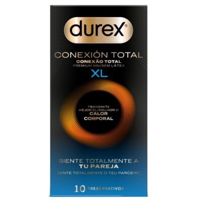 Durex - Connexion Totale XL Ultra Fine Plus Sans Latex 10 Unités | SexDelice