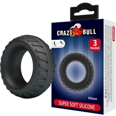 Crazy Bull - Bague En Silicone Dilson Modèle 3 | SexDelice