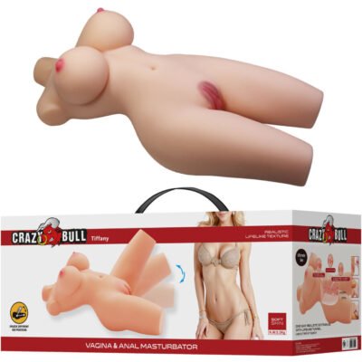 Crazy Bull - Torse Féminin Réaliste Tiffany Vagin Et Anal 5,5 KG | SexDelice