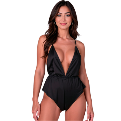 Passion - Sensie Body Noir L/xl | SexDelice