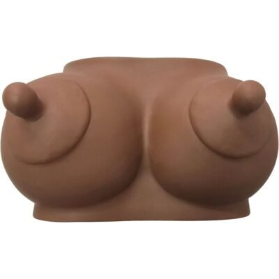 Diablo Picante - Tirelire En Forme De Seins Ton Foncé | SexDelice