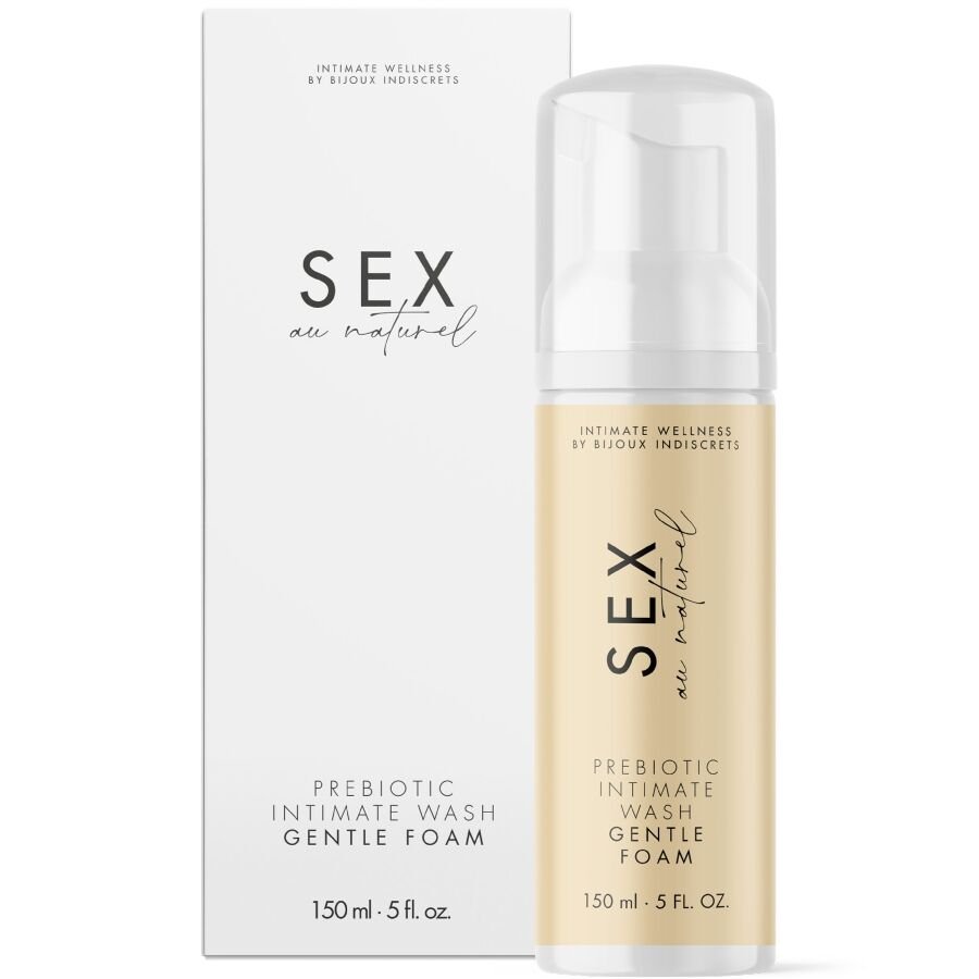 Bijoux Indiscrets - Sex Au Naturel Gel Intime Prébiotique Avec Mousse 150 ml | SexDelice
