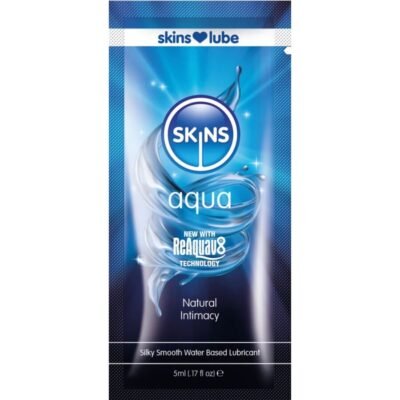 Skins - Aqua Lubrifiant À Base D'Eau Dose Unique 5 ML | SexDelice