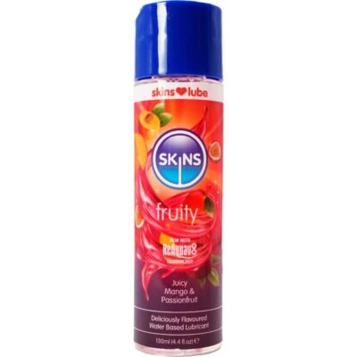 Skins - Lubrifiant Fruité À Base D'Eau Mangue & Fruit De La Passion 130 ML | SexDelice